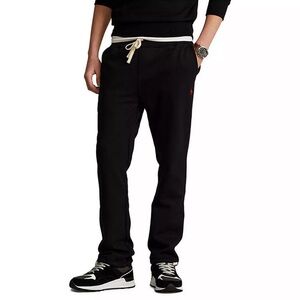 Polo Ralph Lauren black men jogging pants/sweatpants with drawstring M NWT